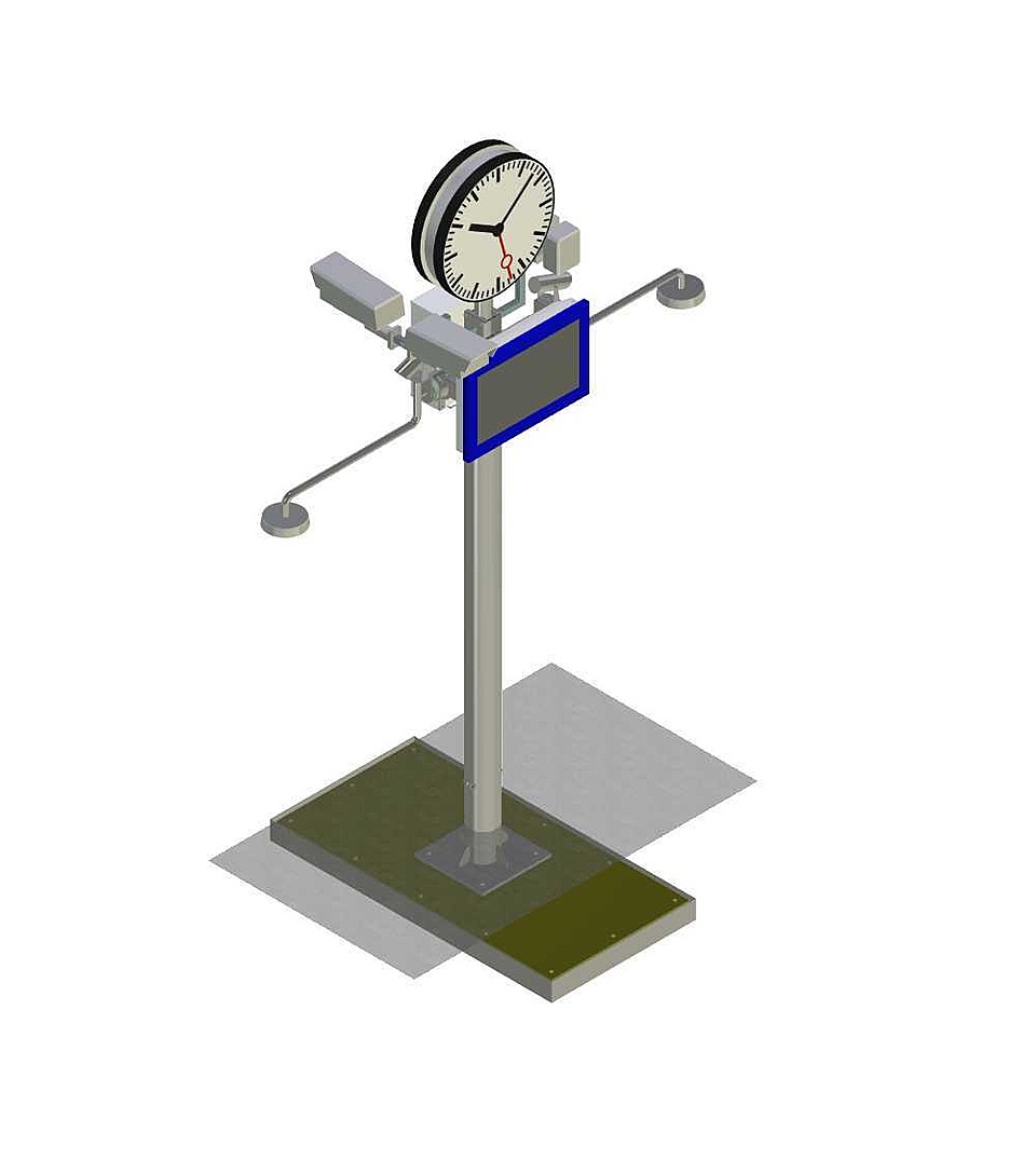 mittiger Ausleger 1 Monitor 