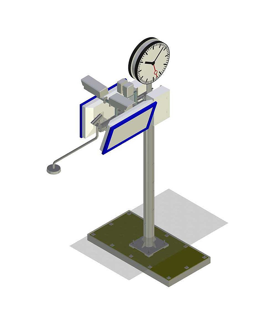 einseitiger Ausleger 