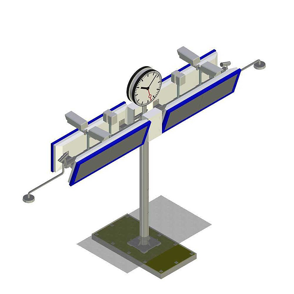 beidseitiger Ausleger 